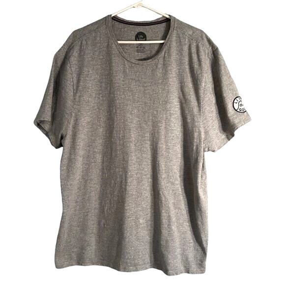 Life Is Good Other - LIFE IS GOOD Mens Shirt Size XXL Grey Short Sleeve Heavyweight Logo Cotton